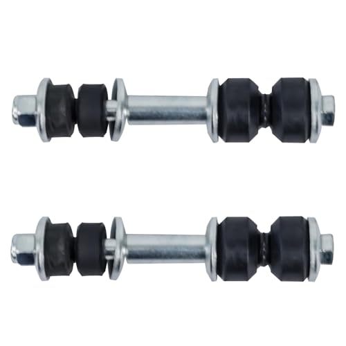Image of Detroit Axle - Rear Struts Kit for Buick LeSabre Lucerne Park Avenue Riviera Cadillac DTS DeVille Seville Pontiac Bonneville Aurora 2 Suspension Struts w /Coil Spring Assembly 2 Sway Bars Replacement