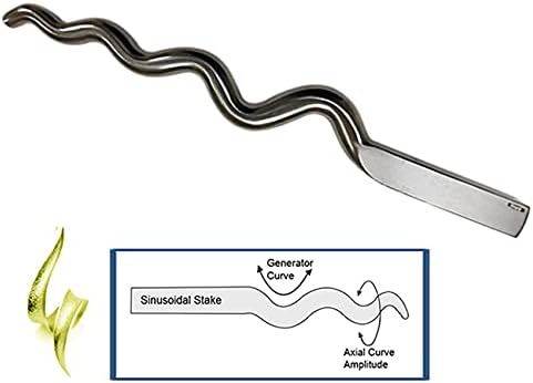 Sinusoidal Stake 11-1/2"Forming Raising Anticlastic Shapes Jewelry Metalsmith - Medium