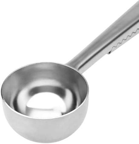 Kanji Klipsli Mandallı Çok Fonksiyonlu Kahve ve Çay Ölçü Kaşığı - Paslanmaz Çelik Silver - Görsel 6