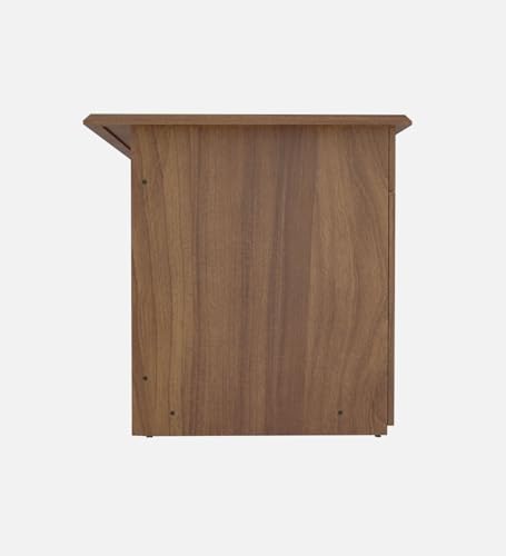 Image of COUCH CULTURE Craze Engineered Wood Study Table - Leon Teak | Multi-Purpose Study Table | | Computer Table | Office Table | 1 Year Warranty.