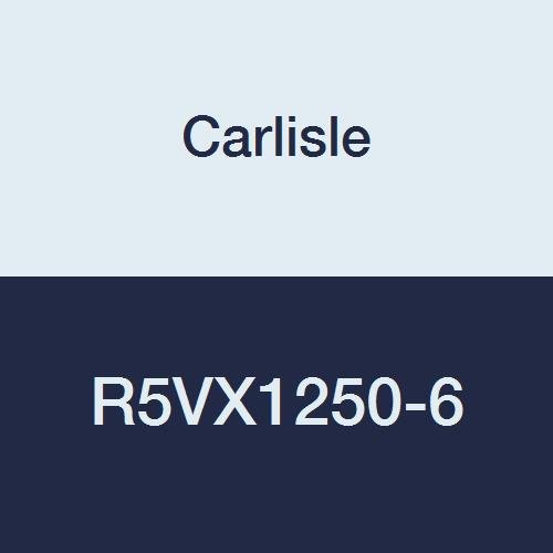 CARLISLE R5VX1250-6 Rubber Power-Wedge Cog-Band Banded Belt, 6 Bands, 5/8