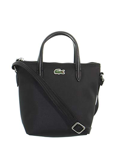 Lacoste L.12.12 Concept, Bolsa de Compras para Mujer, Negro,...