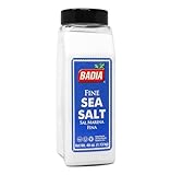 Badia Sea Salt, Fine Ground 40 oz – Pure & All-Natural - Kosher