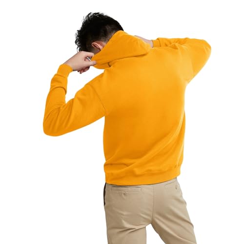 Hanes EcoSmart Hoodie, Midweight Fleece, Pullover Hooded Sweatshirt for Men