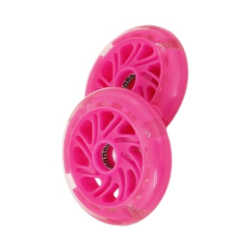 GALPADA 2 Piezas Ruedas de Entrenamiento para Bicicleta con Ruedas Silenciosas de PU con Luz, Soporte de Equilibrio para Niños y Accesorios para Bicicleta miniatura 1