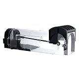 Trintion Humane Mausefalle Smart Nagetierkontrolle Wiederverwendbare Falle Lebende Mausefalle Waschbare Mausefalle im Innen- und Außenbereich 32 x 9,5 x 8,5 cm