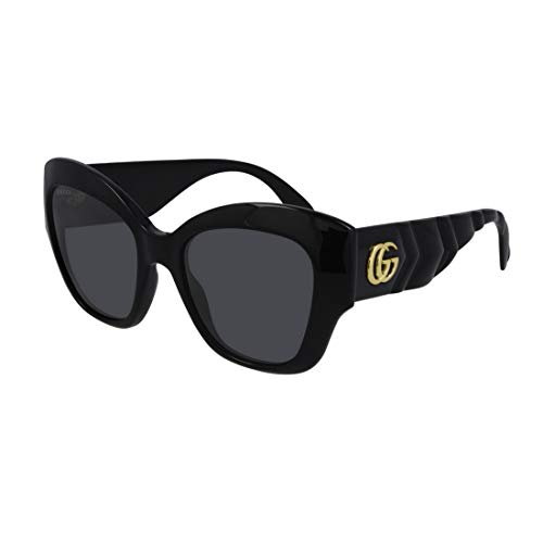Preisvergleich Produktbild GUCCI GG0808S schwarz grau - Herbst / Winter 2020 / 2021 Kollektion