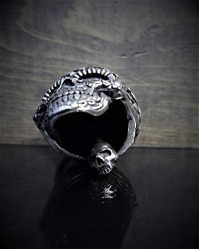 Sugar Skull 3-D Motorcycle Ride Bell