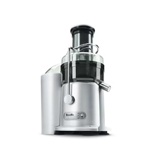 Breville Juice Fountain Plus Juicer, Brushed Stainless Steel, JE98XL