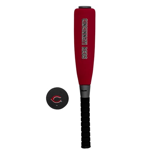 Image of Franklin Sports Boston Red Sox Foam Bat & Ball Set - 21 inch Soft Jumbo Team Baseball Bat and Ball Team Logo - MLB Official Licensed Product