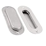 ✪【Tamaño】El tamaño de nuestro mango oculto de acero inoxidable es de 41 x 108 mm, la distancia del agujero es de 96 mm, y el tamaño de la ranura es de 26 x 83 mm.