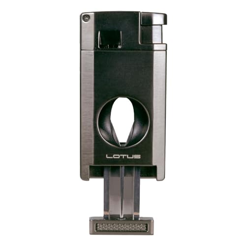 Encendedor Lotus Excalibur doble llama con cortador miniatura 3