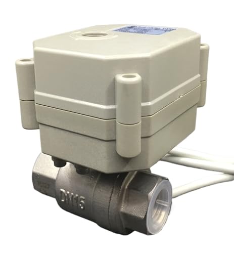Vanne proportionnelle 1/2'' pour modulation précise du débit d'eau 2 voies