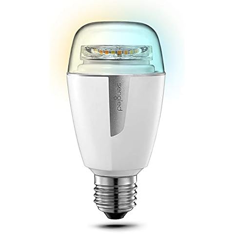 Sengled Element Plus, Smart LED Light (1 Bulb), Tunable White Light (Soft 2700 Kelvin to Cool 6500 K), Globe, E27, 806 Lumens, (60W Equivalent), App Controlled (Needs Hub) Cover