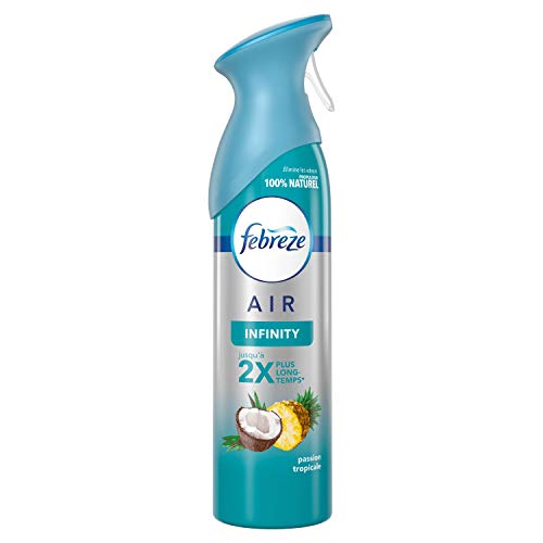Febreze Spray Désodorisant Maison, 1 x 300ml, Pour Élimination Et Prévention Des Odeurs, Tropicale Cover