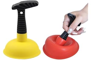 Alipis Mini Cleaner Plunger: Compact Solution for Kitchen and Bathroom Clogging Woes
