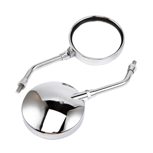 Rétroviseurs guidon moto ronds convexes universels accessoires vis 10mm