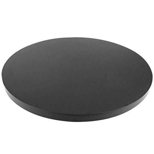 PrimeMatik - Base giratoria eléctrica de 60 cm. Plataforma Rotatoria de Color Negro