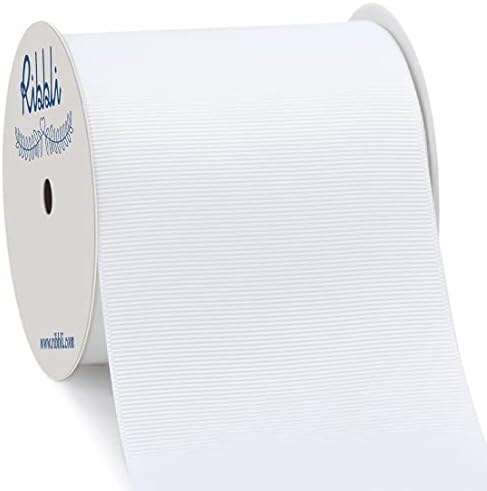 Amazon.com: Laribbons 3 Inch Wide Solid Color Grosgrain Ribbon - 10 ...