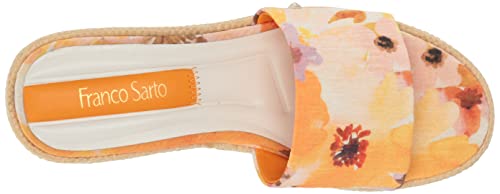 Franco Sarto Women's Pony3 Slide Sandal, Melon, 8 #TOP4