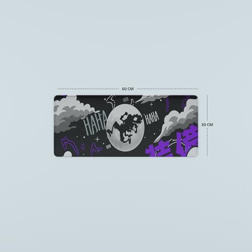 Image of Luffy Gear 5 Mouse Pad | Desk Mat | Stitched Edges | Non-Slip Rubber Base | Computer Laptop | Keyboard Mouse Pad for Office & Home (L)