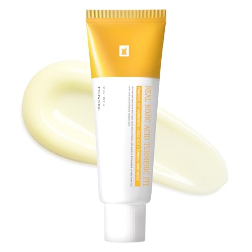 TOSOWOONG Real Kojic Acid Turmeric Fit, Dark Spot Wrapping Mask, Vitamin C & Glutathione Peel Off Facial Mask for Even Tone, Elasticity, Hydrating, Glow, Glass Skin, Korean Skincare, 50ml/1.69 fl. oz.