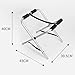SM SunniMix 2 Pieces Folded Kayak Stands Paddleboard Stands Shelf Gears Lightweight Kayak Racks Standing Racks for Surfboard Kayaks Boats