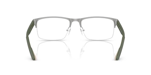 Image of Armani Exchange mens Ax1068 Rectangular Prescription Eyewear Frames