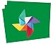 School Smart Railroad Board, 22 x 28 Inches, 6-Ply, Green, Pack of 25