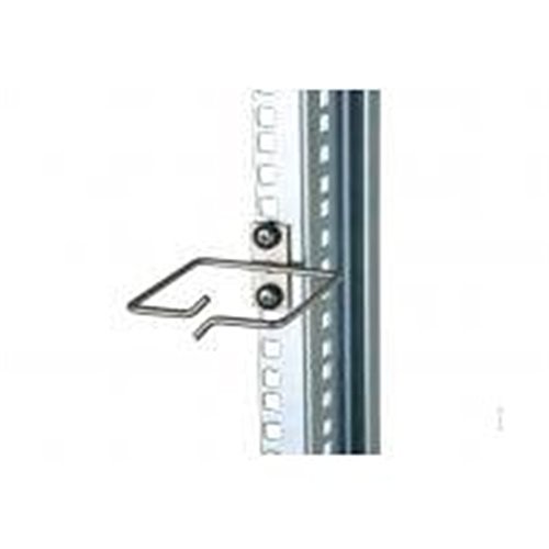 triton Cable Management Ring Type D3 80 x 80 mm – Rack Accessories (Silver, 80 mm, 80 mm, 19)