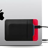 Pour les déplacements: Fini de gérer vos essentiels pendant les réunions ou les voyages. Cette mini pochette adhésive garde tout en sécurité et à portée de main. Plus de disques perdus. Idéale pour les voyageurs connectés