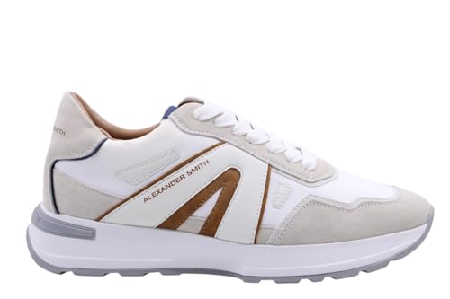 Sneaker Blanc ALEXANDER SMITH 41 Chaussure Basse Homme - 5