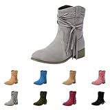 Élégance et confort en daim synthétique : fabriquées à partir de daim synthétique de qualité supérieure avec une doublure douce et absorbante et une semelle en caoutchouc durable, ces bottes de cowboy en daim pour femme gardent les pieds au sec et confortables toute la journée. Bottes parfaites pour les femmes alliant style et fonctionnalité