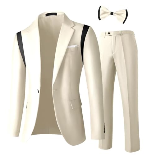 Dusty Rose Men's 2 Pieces Suits Sets Tuxedos Stylish Tuxedos Suit Notched Lapel Tuxedo Man Slim Fit Wedding Suit