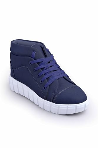 Image of Creattoes Premium Lace-Up Boots for Women & Girls - Fashionable, All-Day Comfort, Perfect for Casual & Outdoor Wear | CR08