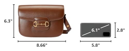Bolso de hombro para mujer con cierre y correa cruzada miniatura 3