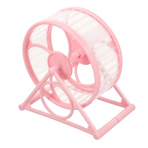 TOBBOMEY Wheel Hamster Accessory Silent Running Wheel for Small Pet Toys Low Noise Safe for Cage Decor