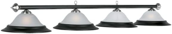 RAM game room PR282 ORB 82 x 14 in. 4-Light Billiard Light, Oil Rubbed Bronze