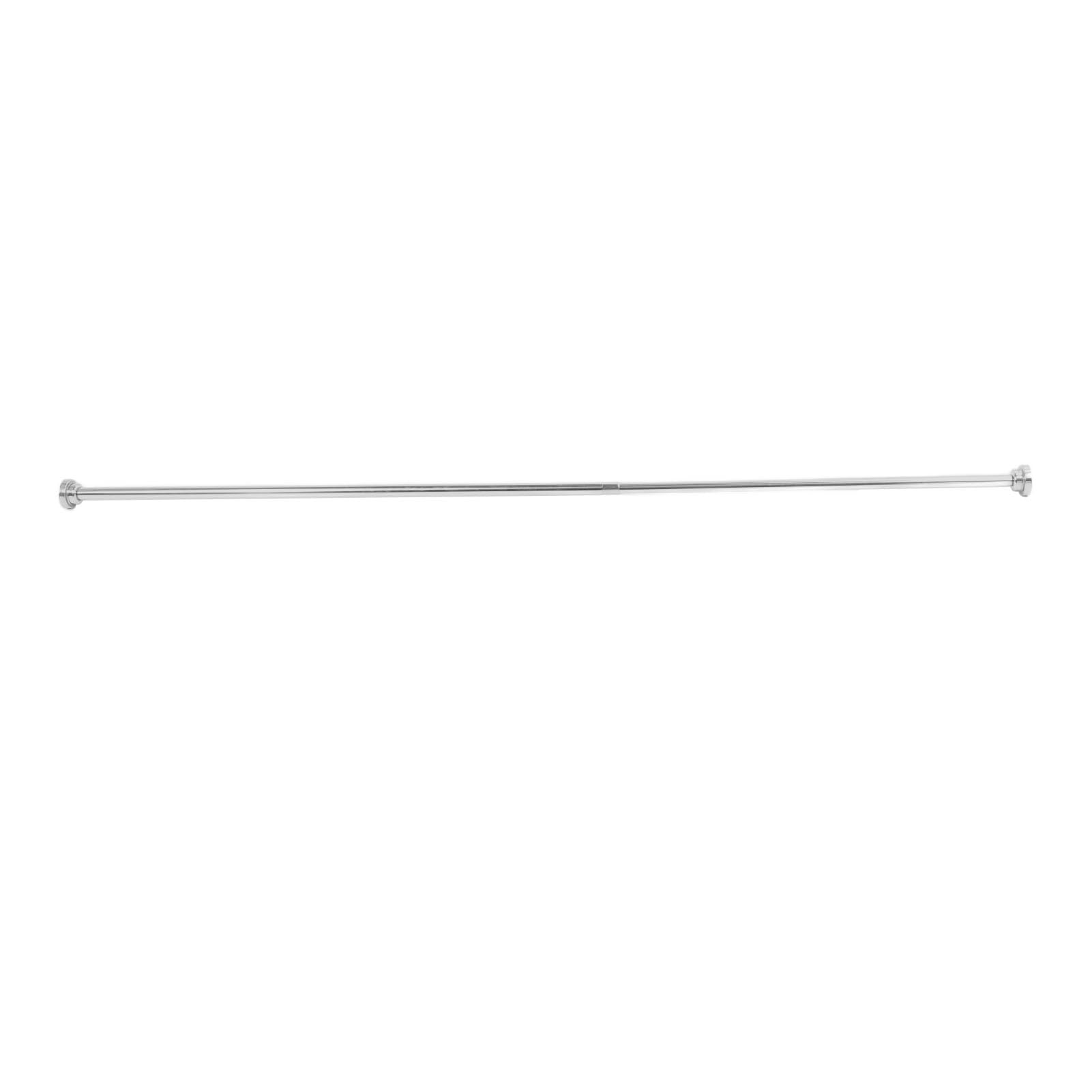 Barre de Rideau de Douche de 100 Cm, sans Forage, Tension, Rail à Vêtements, Acier Inoxydable, Rideaux Télescopiques pour Salles de Bains, Chambres, Cuisine