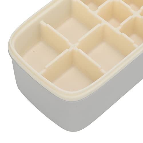 Molde para cubitos de hielo de silicona con tapa y pala miniatura 4