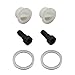 Dual Vanos Anti Rattle + O-Ring Seal Repair Kit Compatible with 1998-2006 BMW 330Ci X5 X3 325i 525i Z3 Z4