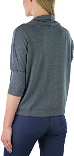 Image of ToBeInStyle Women's Classic Knit Fold Over Turtleneck Pullover