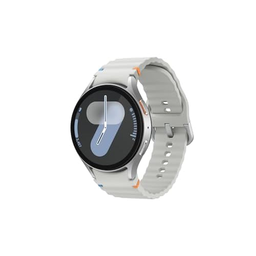 Samsung Galaxy Watch7 3,81 cm [1,5] AMOLED 44 mm Digital 480 x 480 Pixel Touchscreen Silber Wi-Fi GPS [Satelliten] (Galaxy Watch 7 44 mm BT Silber)