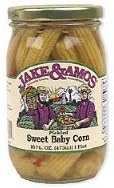 Jake & Amos Pickled Sweet Baby Corn - 16 Ounce
