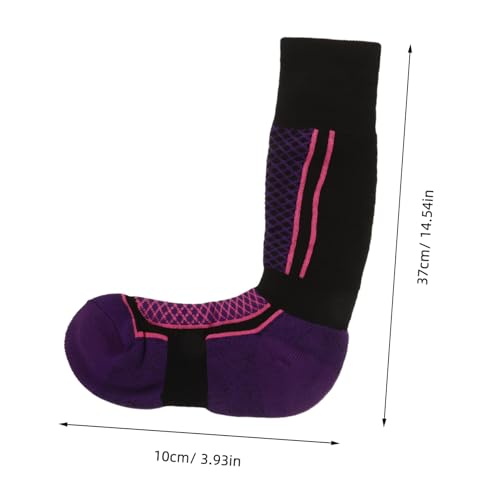 1Pair High Tube Equestrian Socks for Breathable Compression Stockings for Horse Riding Thick Towel Bottom for Comfort for Boys and Sports Activities2