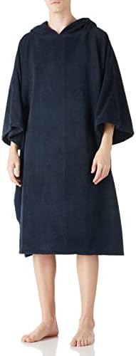 HIKARO Changing Robe Towel, Hooded Surf Poncho Towel for Adult, Soft & Warm Towelling Poncho Robe for Beach, Surfing,Swimming,Camping