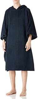HIKARO Changing Robe Towel, Hooded Surf Poncho Towel for Adult, Soft & Warm Towelling Poncho Robe for Beach, Surfing,Swimming,Camping