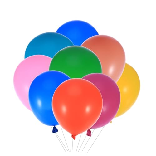 LOLIPPYY 18 piezas Globos de Látex Redondos de Paquete de Unidades Globos para Decoración de Fiestas y Juguetes
