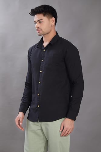 Image of DIVISIVE Men's Solid Slim Fit Shirt