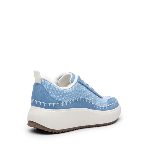 Image of DREAM PAIRS Women Chunky City Tweed Comfortable Casual Platform Fashion Sneaker